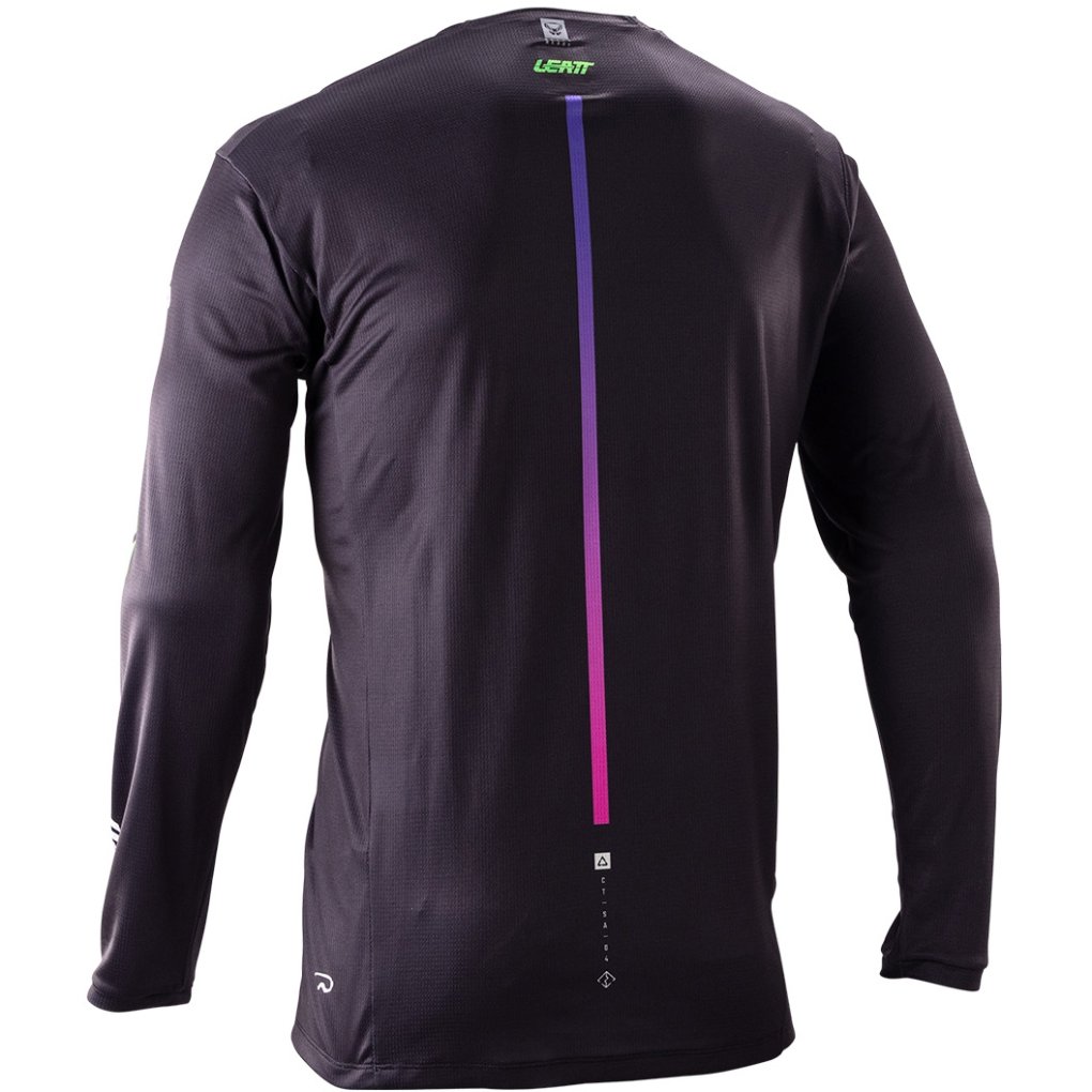 Leatt Gravity 4.0 MTB Long Sleeve Jersey Men - race black