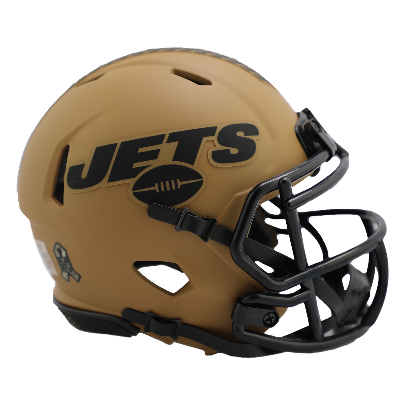 New York Jets 2023 Salute to Service NFL Speed Mini Helmet