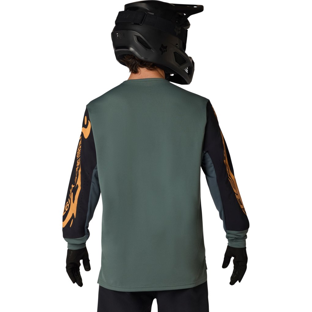 FOX Defend MTB Longsleeve Jersey Men - Creation - sage