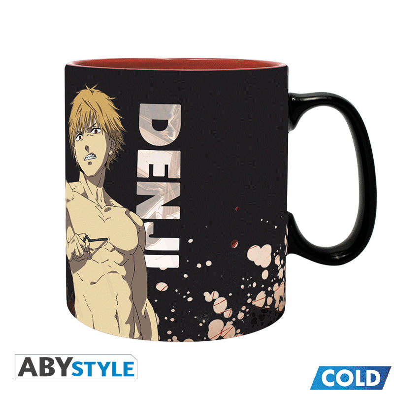 CHAINSAW MAN Mug Heat Change Denji & Aki