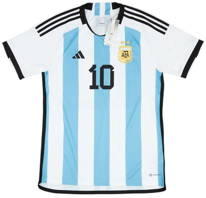 2022-23 Argentina Home Shirt Messi #10