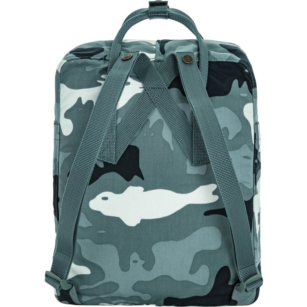 Fjällräven Kånken Graphics Daypack 16L - nimbus blue-hidden animals