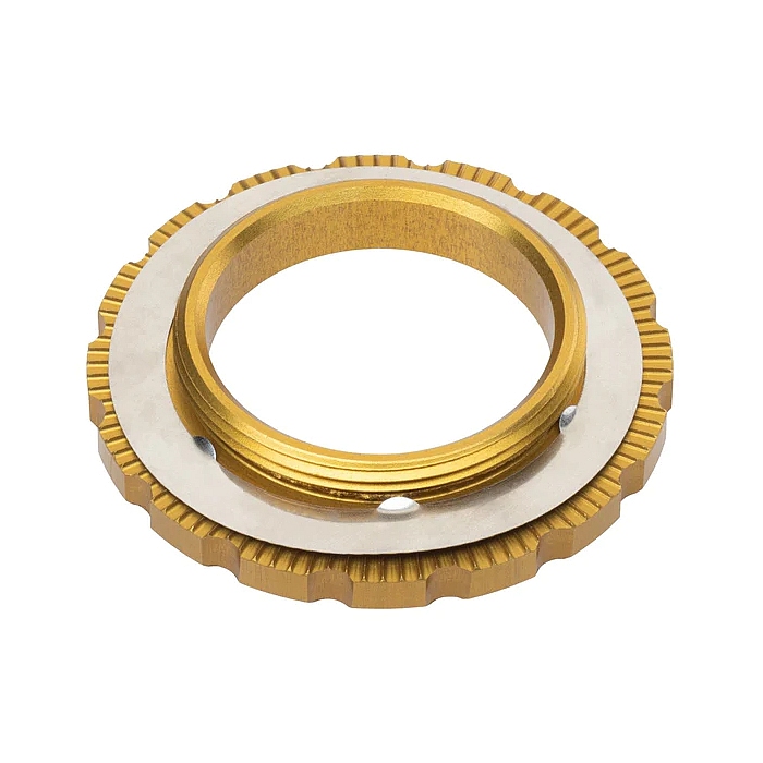 Wolf Tooth Centerlock Lockring - External Spline - gold