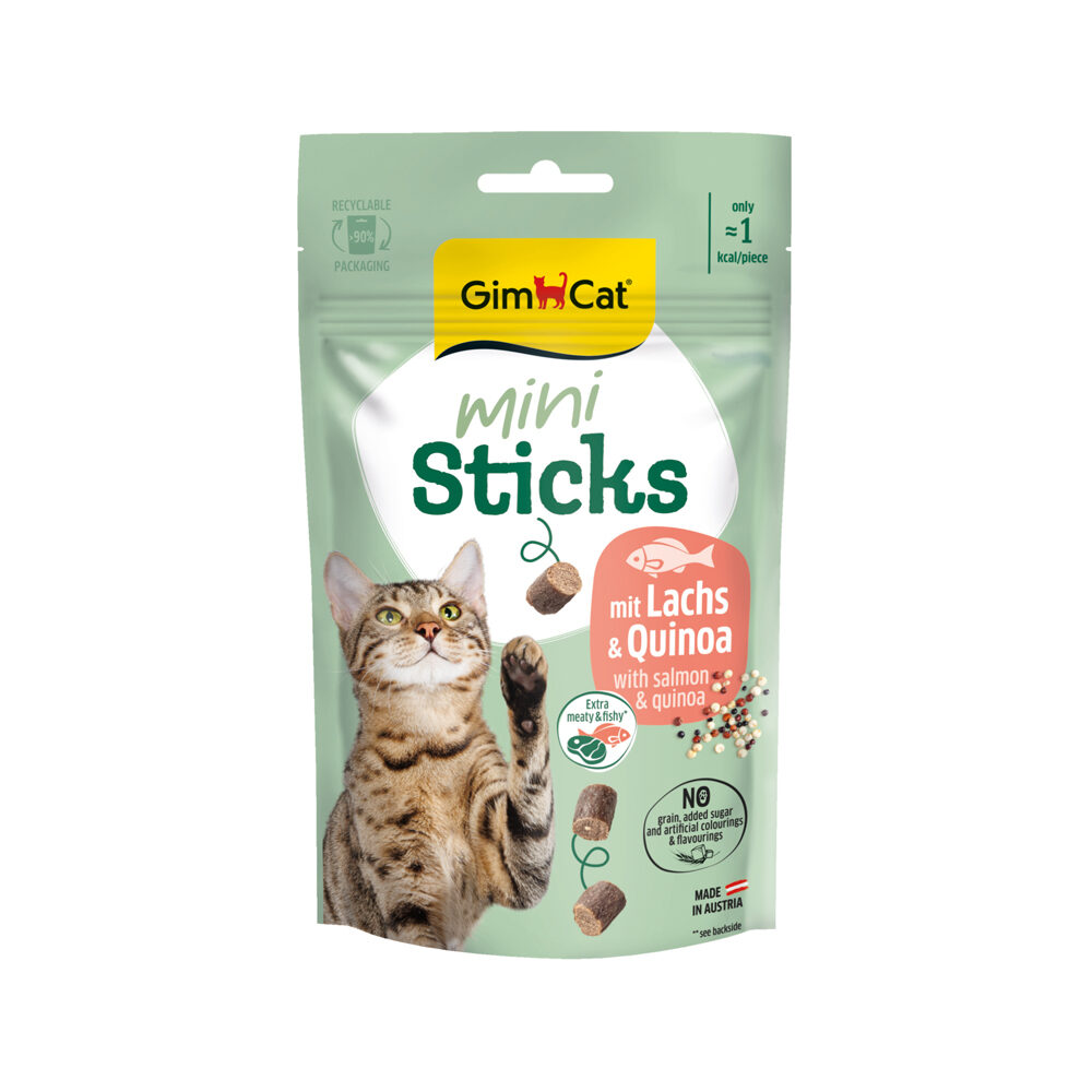 GimCat Mini Sticks - Chicken & Catnip - 50g