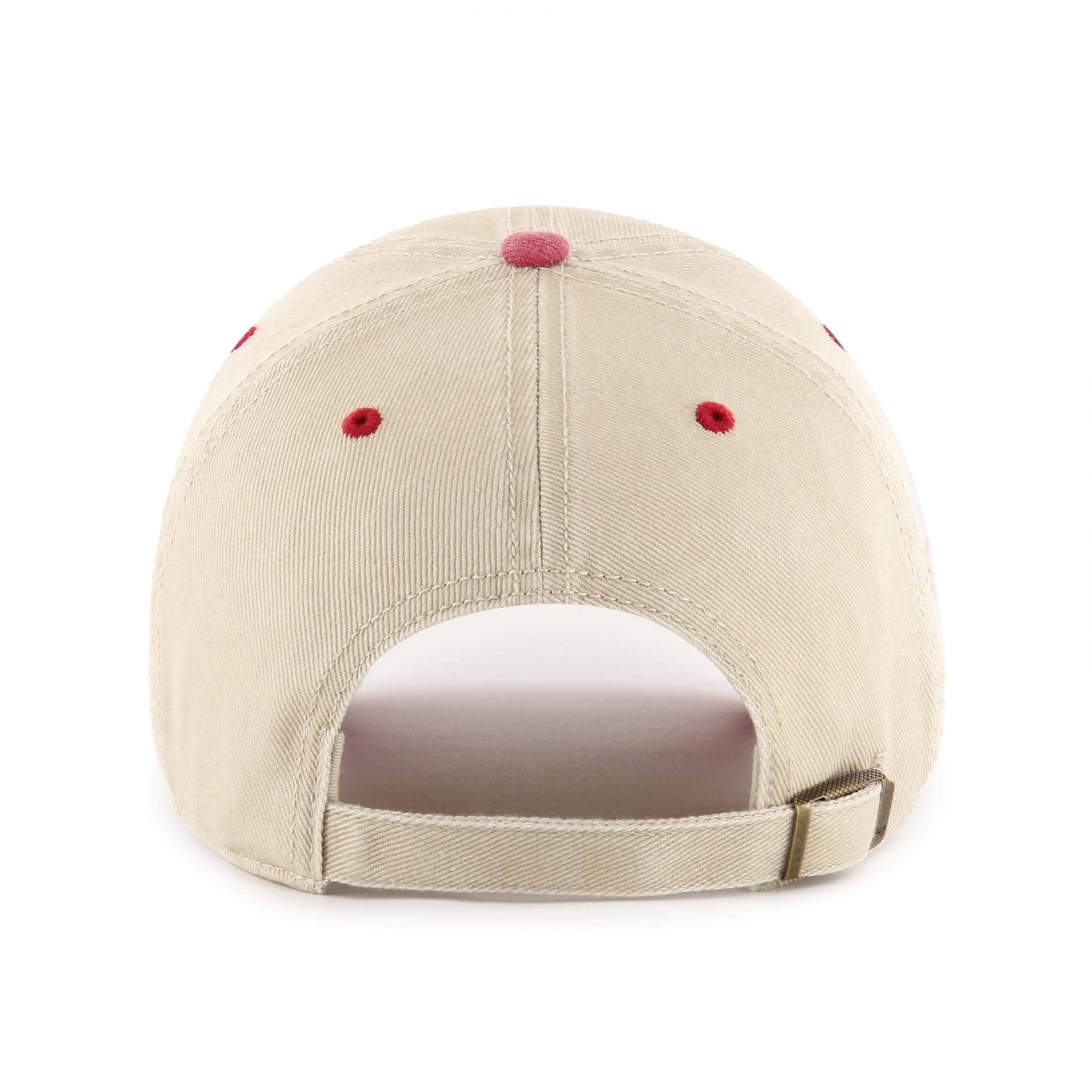 Kansas City Chiefs '47 Breaking Trail Clean Up Adjustable NHL Cap Natural/Red