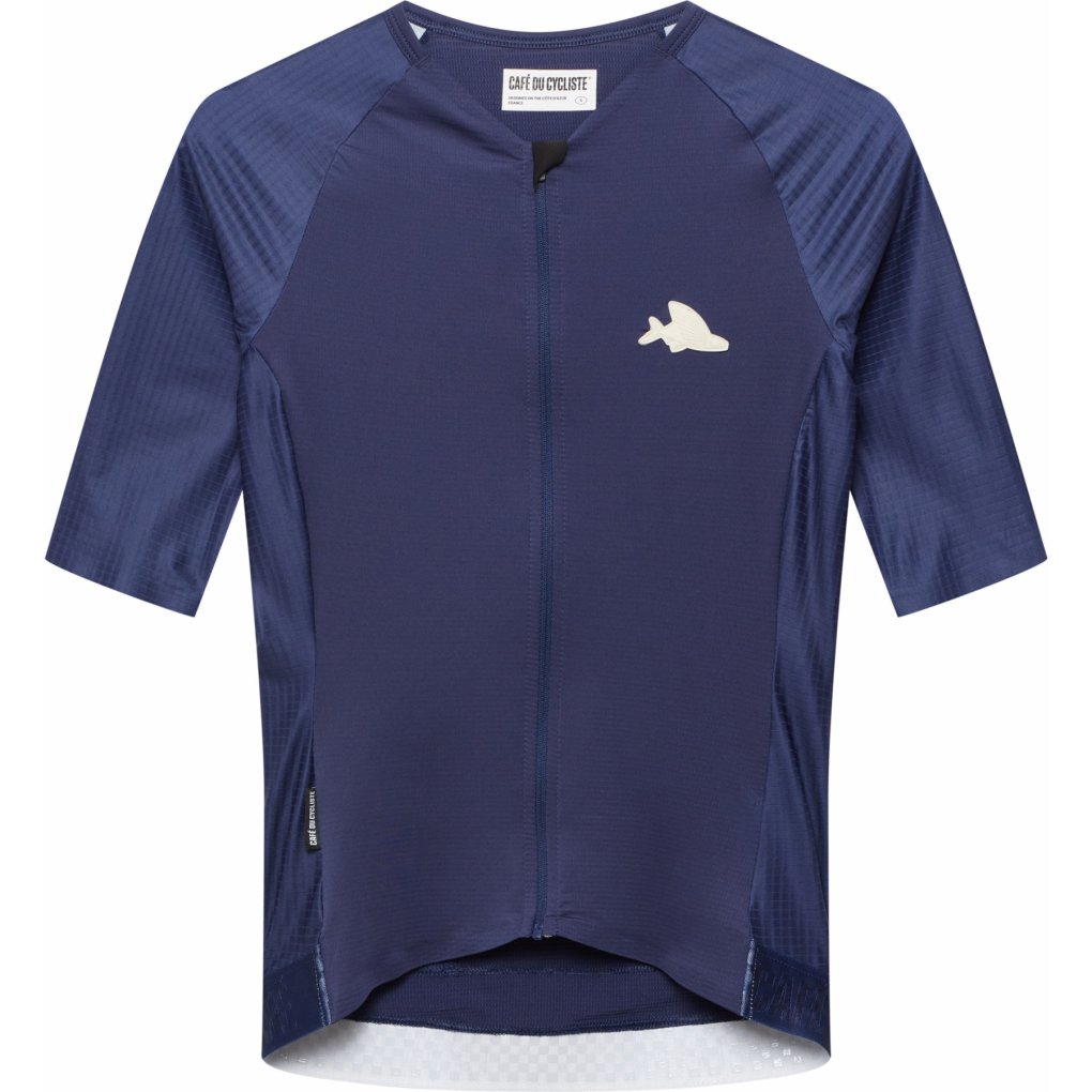 Café du Cycliste Vinciane Short Sleeve Jersey Men - navy