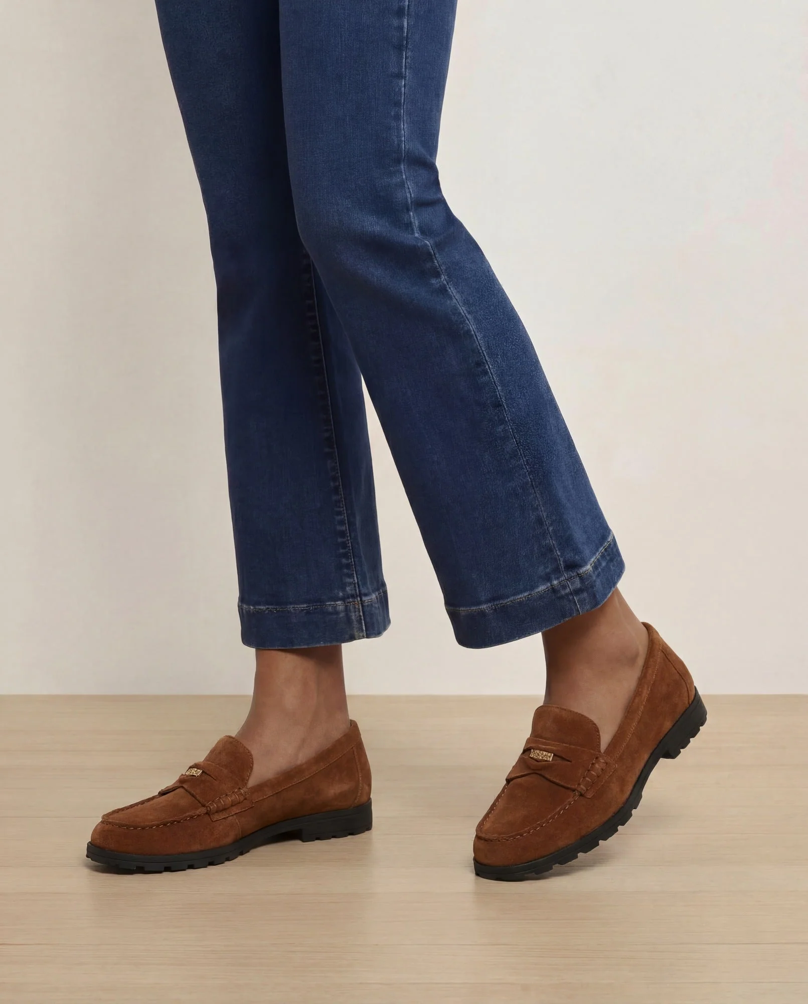 Penny Lug-Sole Loafer