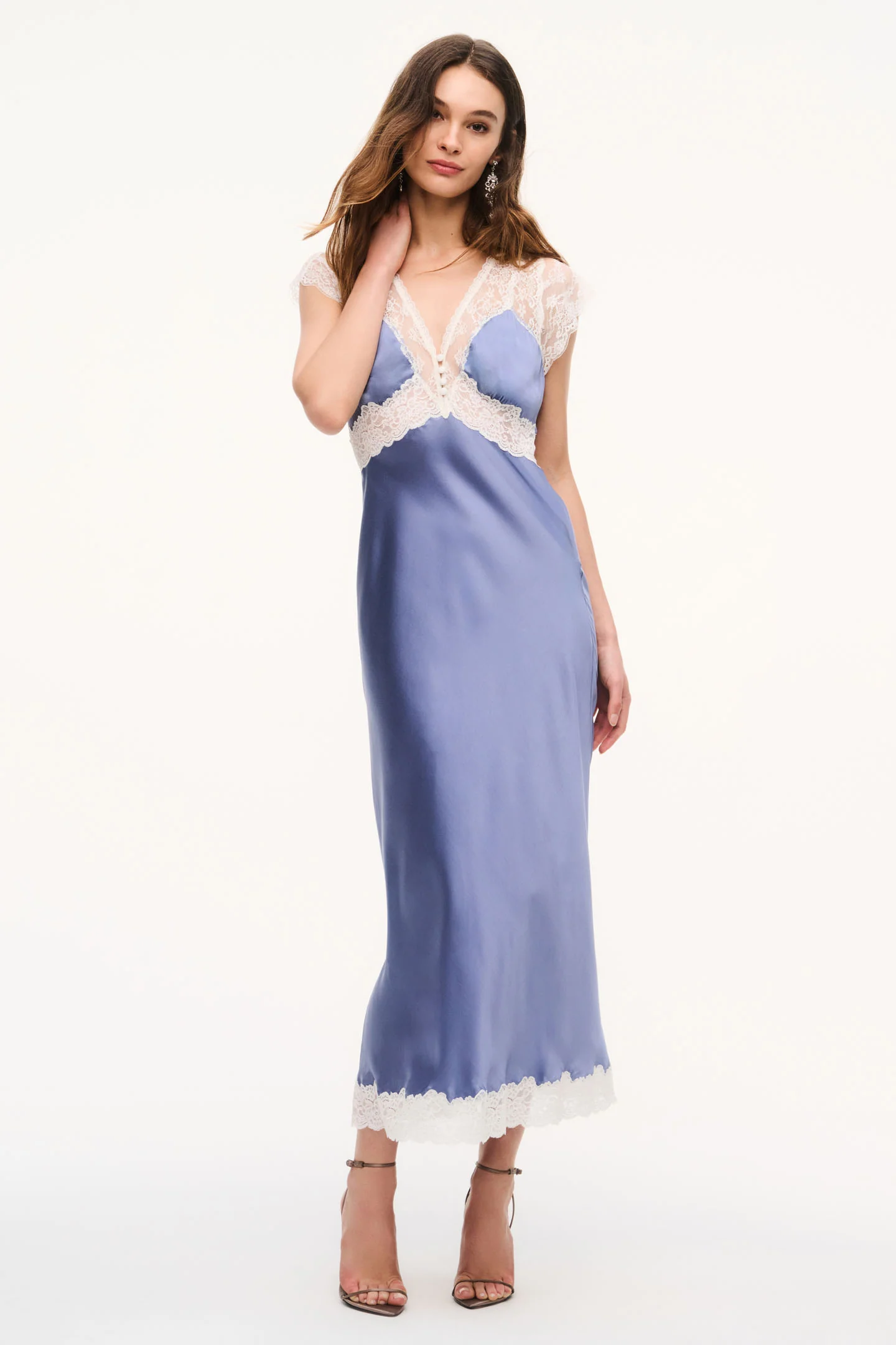 Vella Dress - WEATHERED BLUE