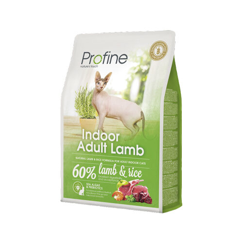 Profine Adult Indoor – Cat Food – Lamb - 10kg