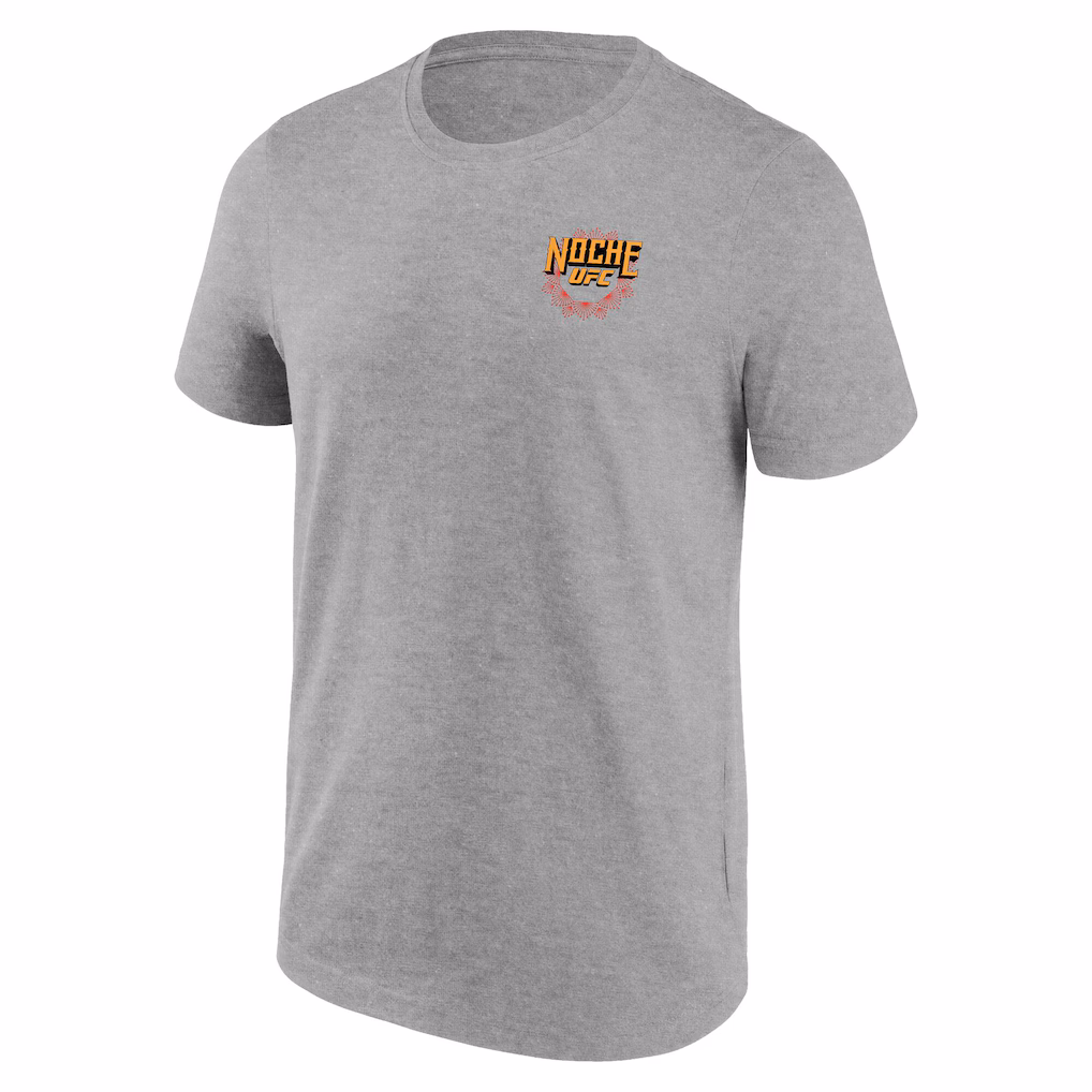 UFC Noche 2025 T-Shirt - Sports Grey - Mens