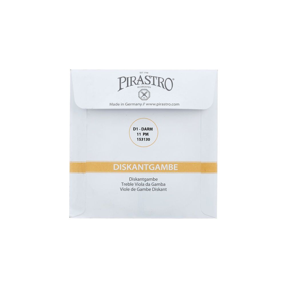 Pirastro Treble Viol String D1 11 – Thomann Ireland