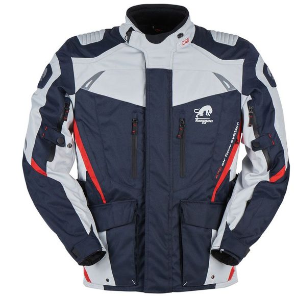 Veste Moto Furygan APALACHES - BLUE PEARL RED - BleuRef : FU1070