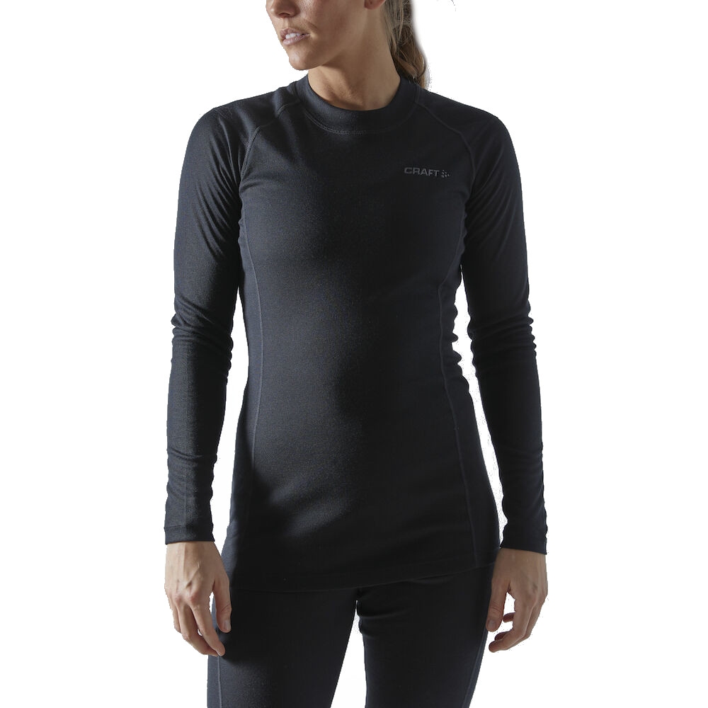CRAFT Core Warm Baselayer Set Women - Black