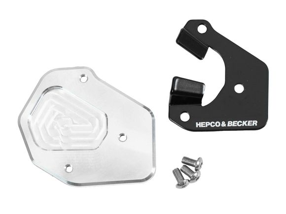 Hepco & Becker side stand extension - black/silverBMW 1200 R 12 - 2024 - 2025Ref: Hbe02591A / 42116539 00 91