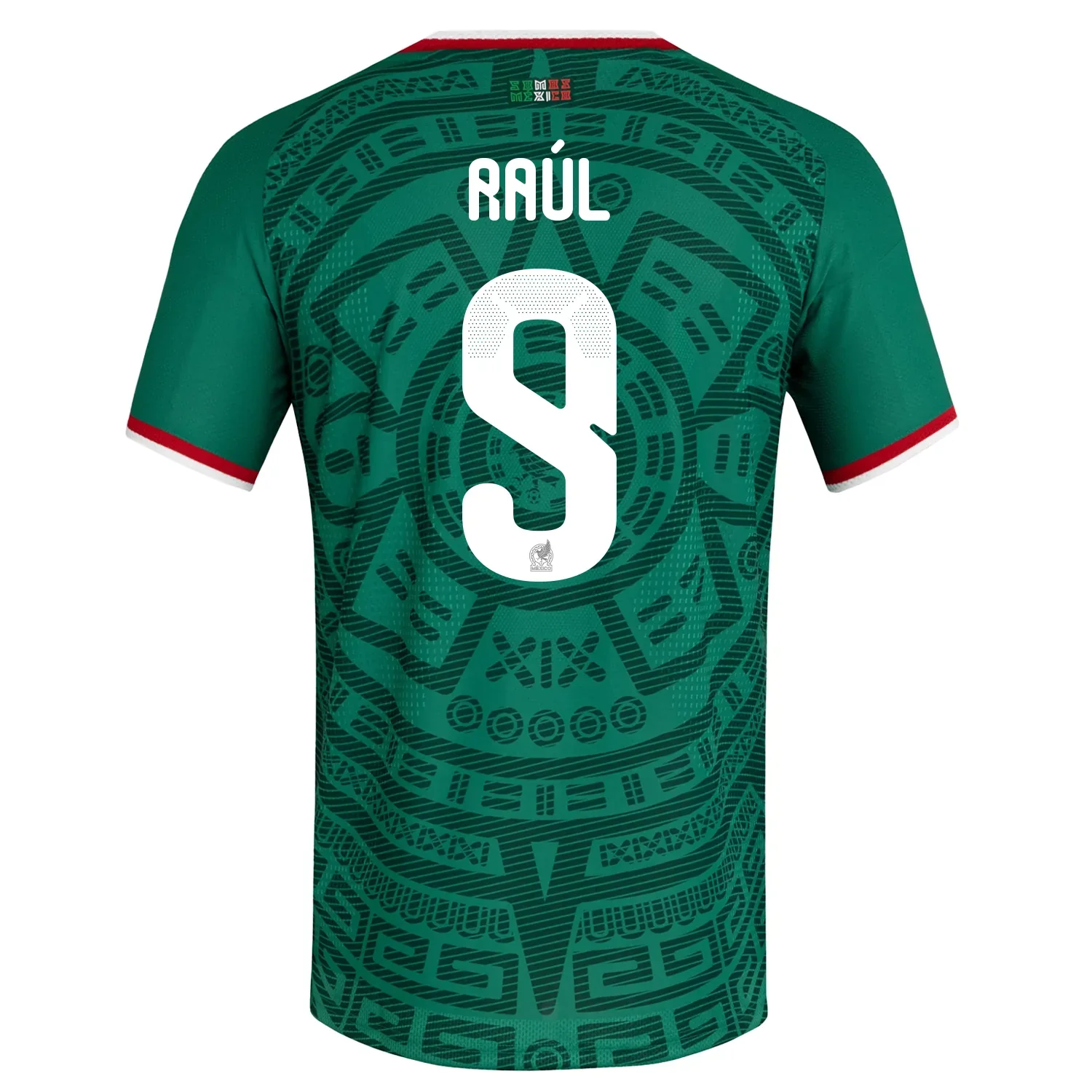 Men's Raúl Jiménez Mexico Authentic Home 2026 World Cup Jersey (Bold Green)