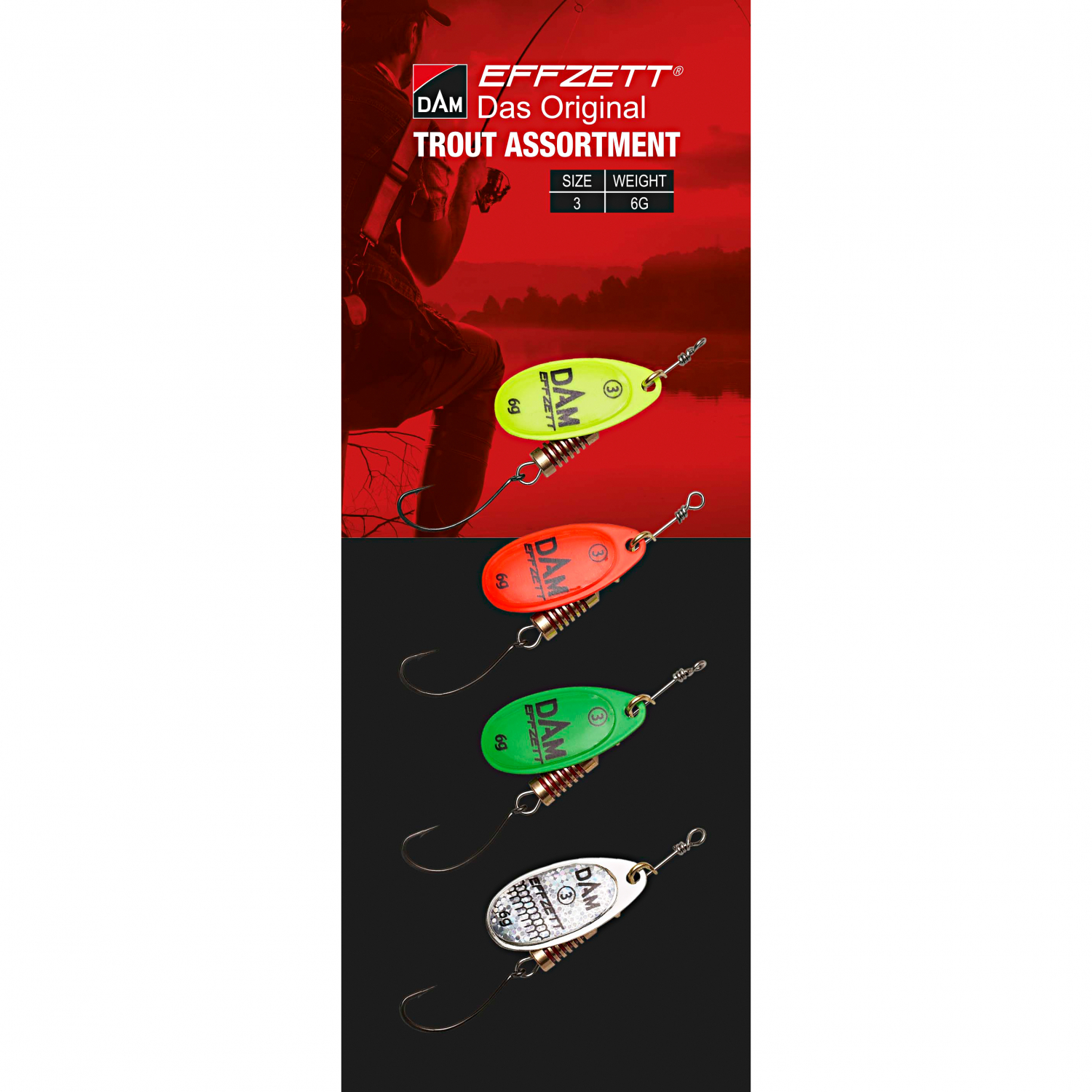 Effzett Spinner Trout Spinner Assortment