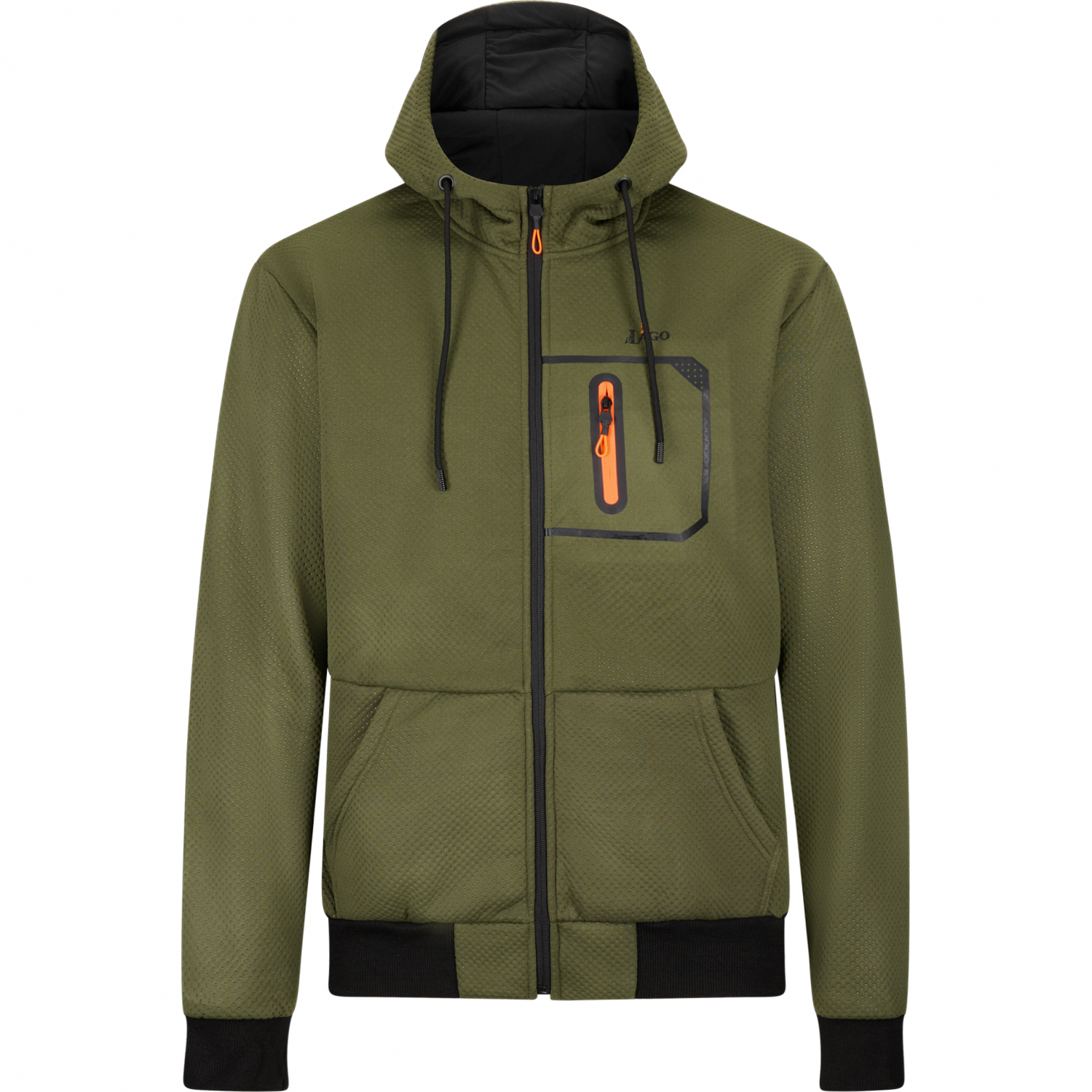 il Lago Prestige Smart Wave Sweat Jacket Men (Olive)