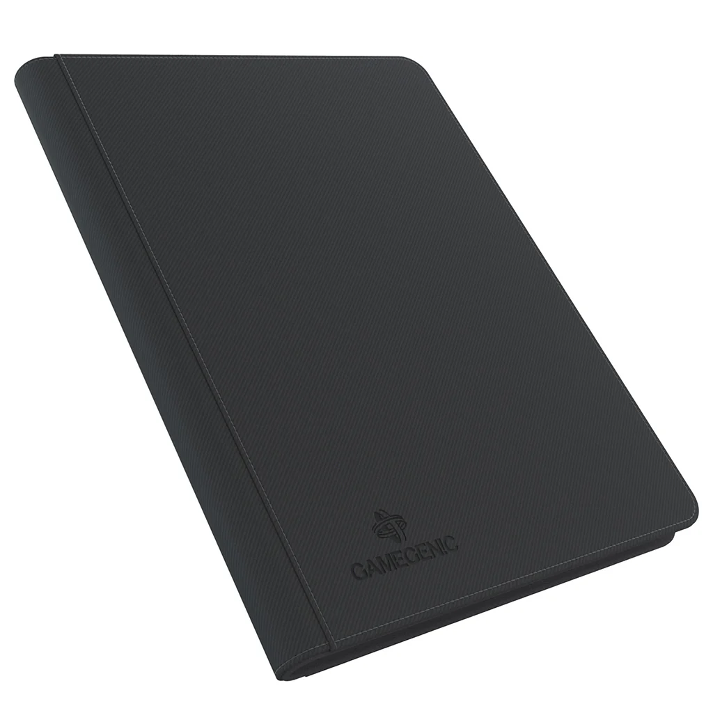 Zip-Up Ring-Binder Slim: Black
