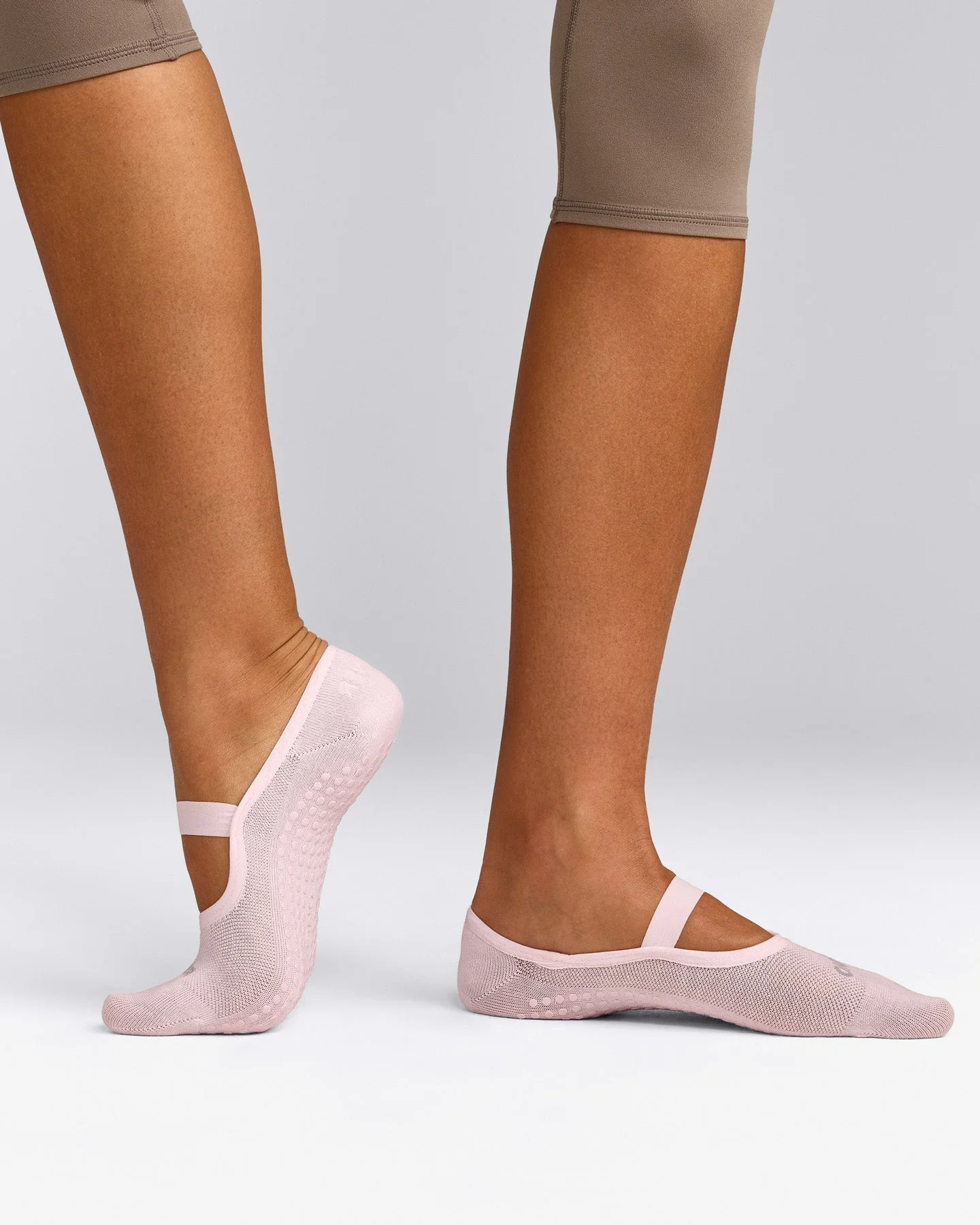 Pilates Grip Socks 1 Pack | Soft Girl Pink
