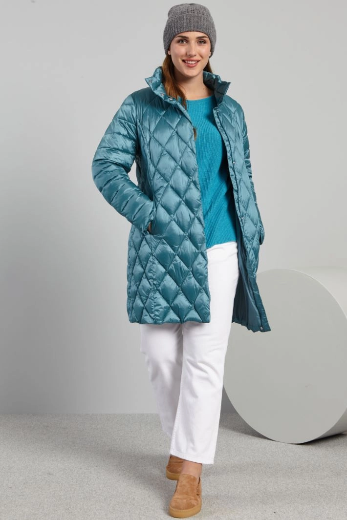 High collar padded jacket - SUGAR PAPER