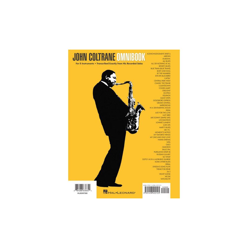 Hal Leonard John Coltrane Omnibook Eb – Thomann Ireland
