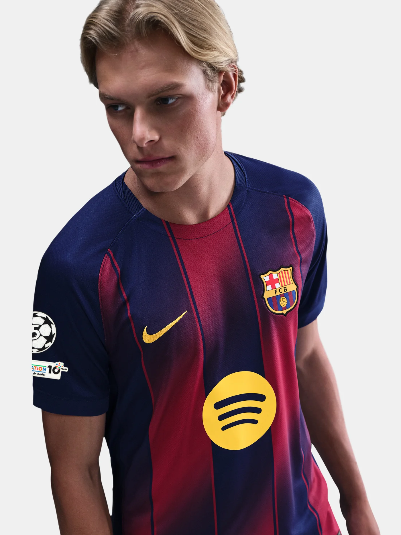 UCL Men's home jersey 25/26 FC Barcelona