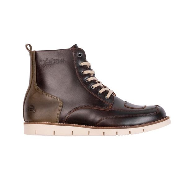 Helstons LIBERTY Aniline Waxed Leather Riding Shoes - BrownRef: HS0805