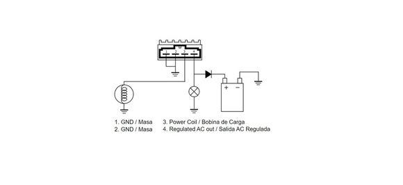 Tecnium voltage regulator Ref: Te02439A / 1125493