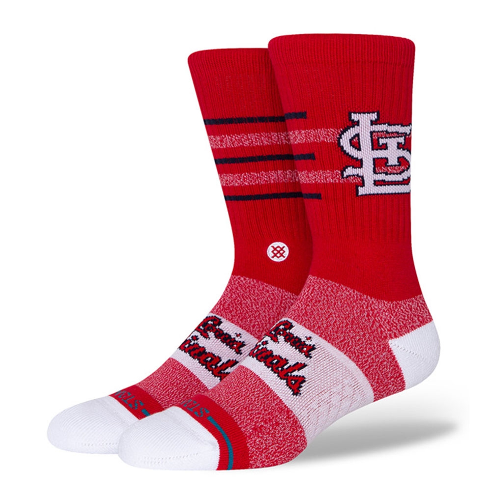 St. Louis Cardinals Closer Stance MLB Crew Socks