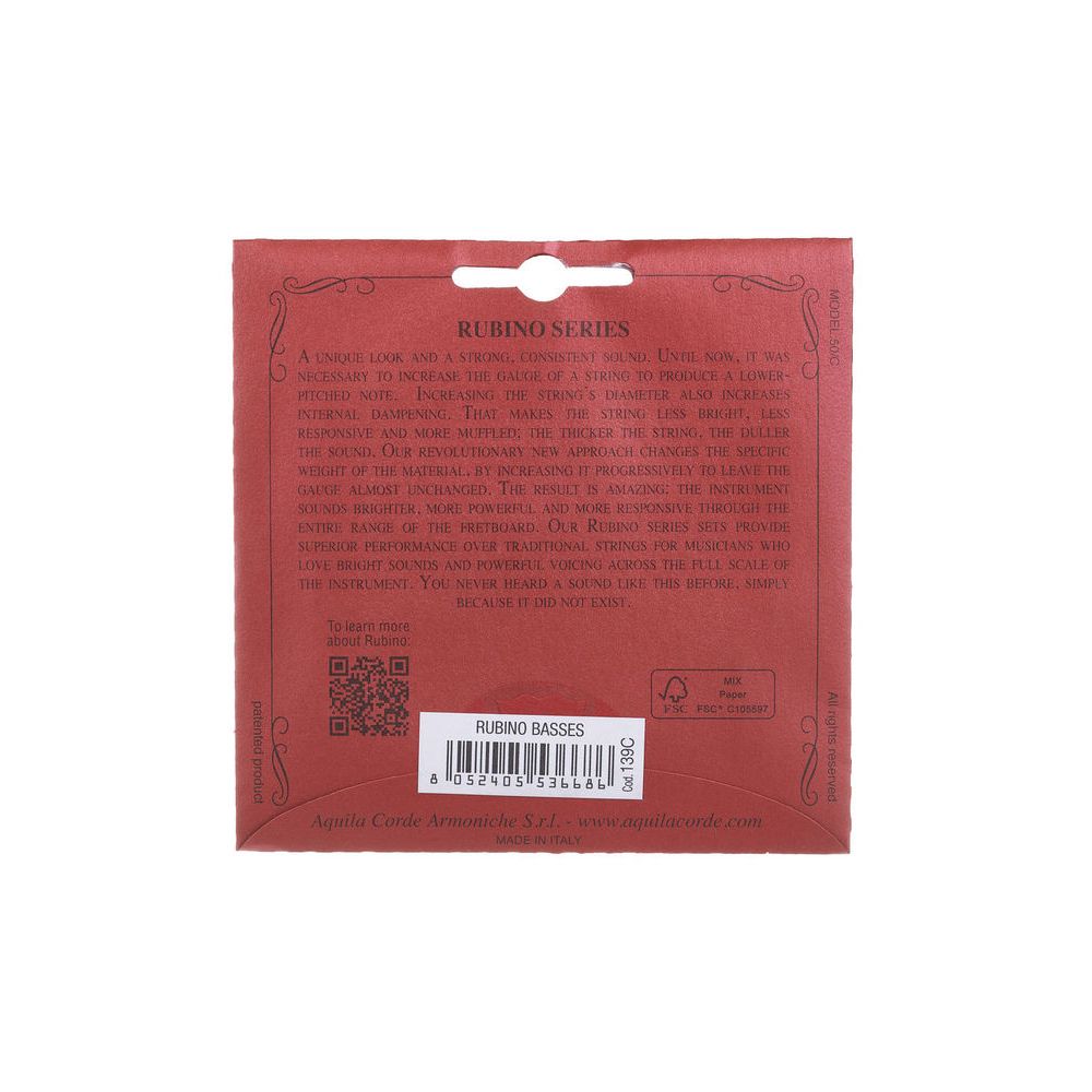 Aquila 139C Rubino Classical – Thomann Ireland