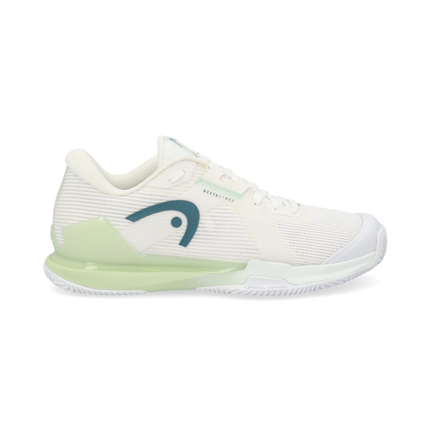 HEAD SPRINT PRO 4.0 CLAY 274195 WHLN WOMEN'S WHITE