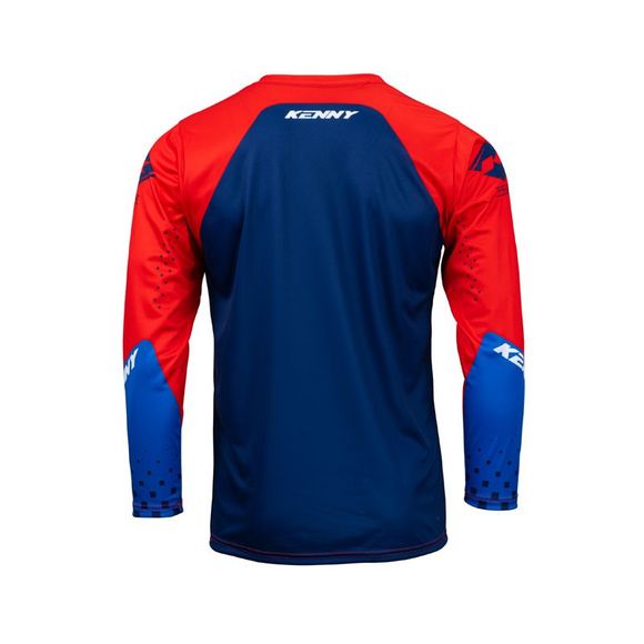 Kenny TRACK FOCUS 2024 cross jersey - Blue / WhiteRef: ke1736-c60262
