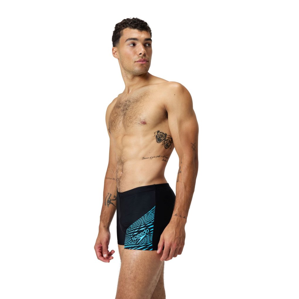 Speedo Medley Logo Aquashort Men - black/picton blue