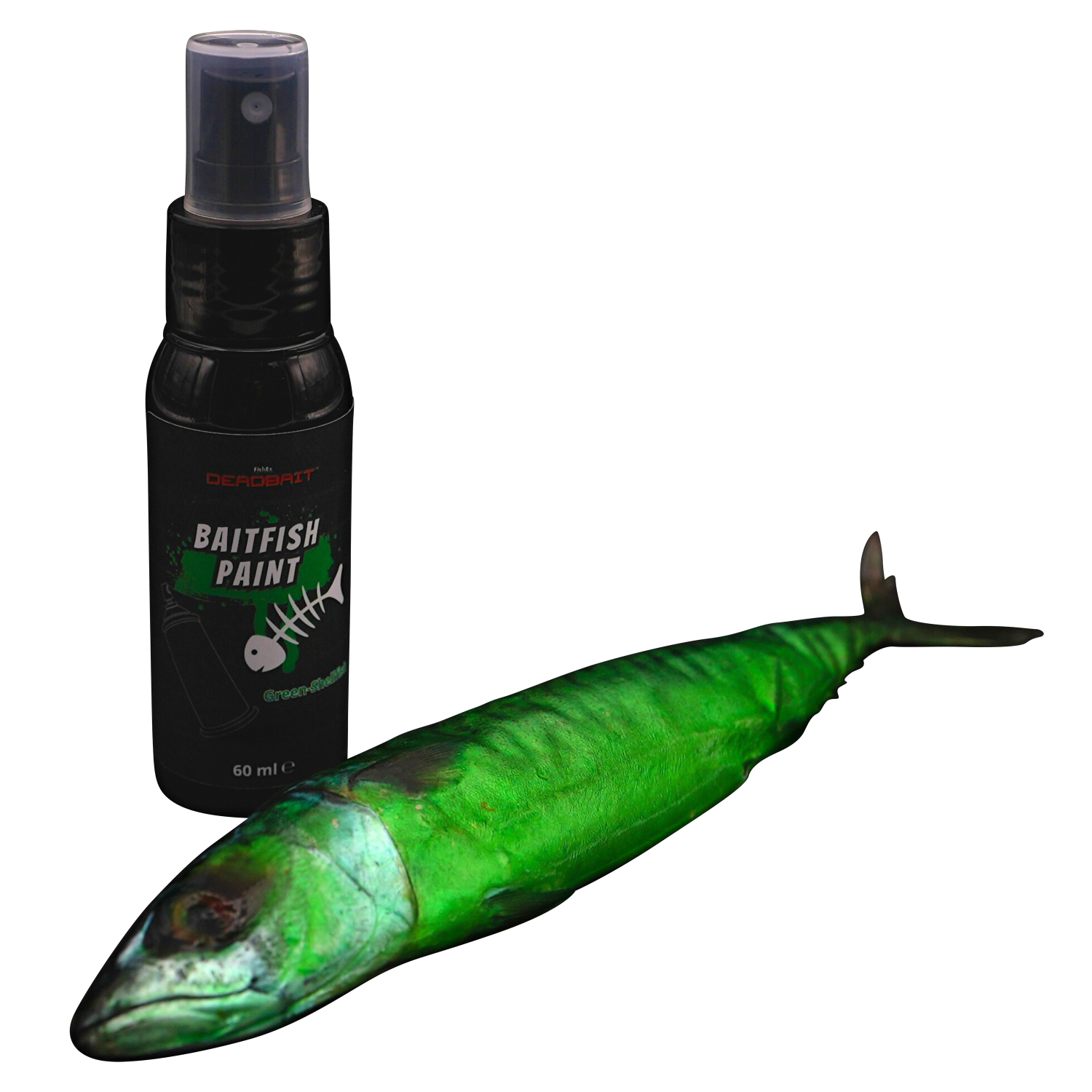 FishEx Deadbait Baitfish PAINT, Green Shellfish