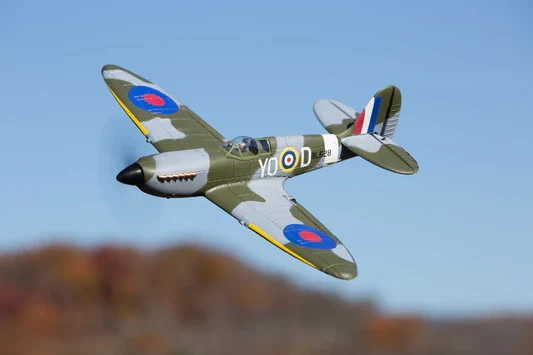Rage R/C Supermarine Spitfire Micro RTF Airplane with PASS RGRA1303V3