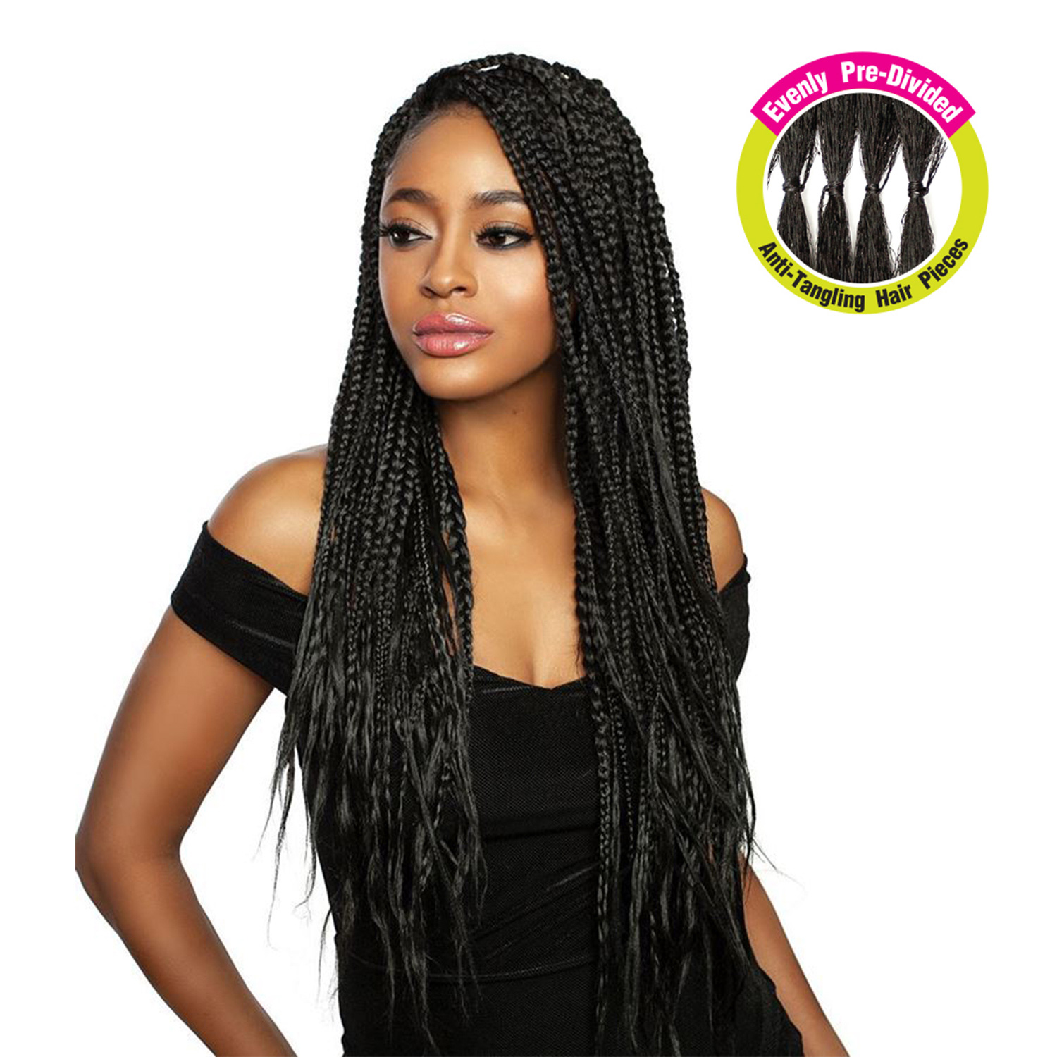 Mane Concept Braids A Fri-Naptural BRD308 3X I Define Easy Knotless Braid 52