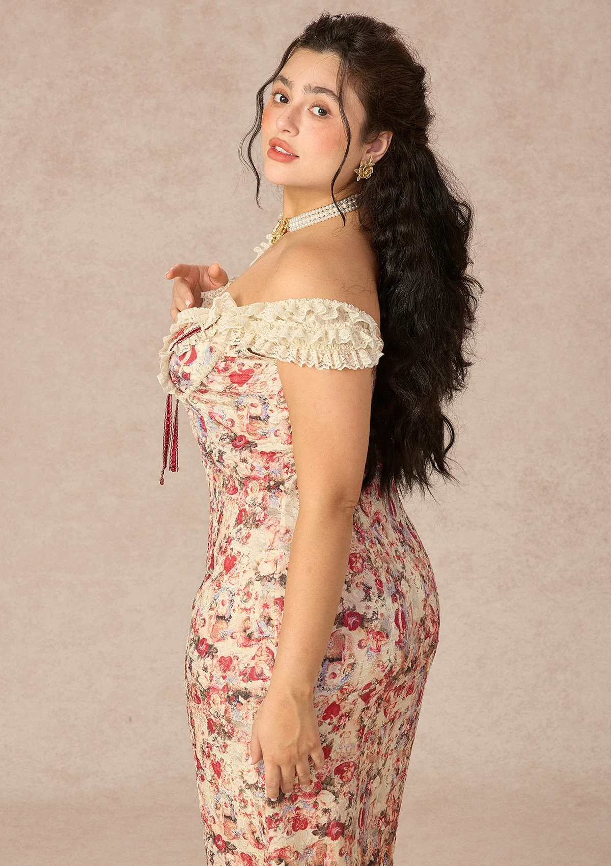 Curve&Plus Fallen Eros Dress