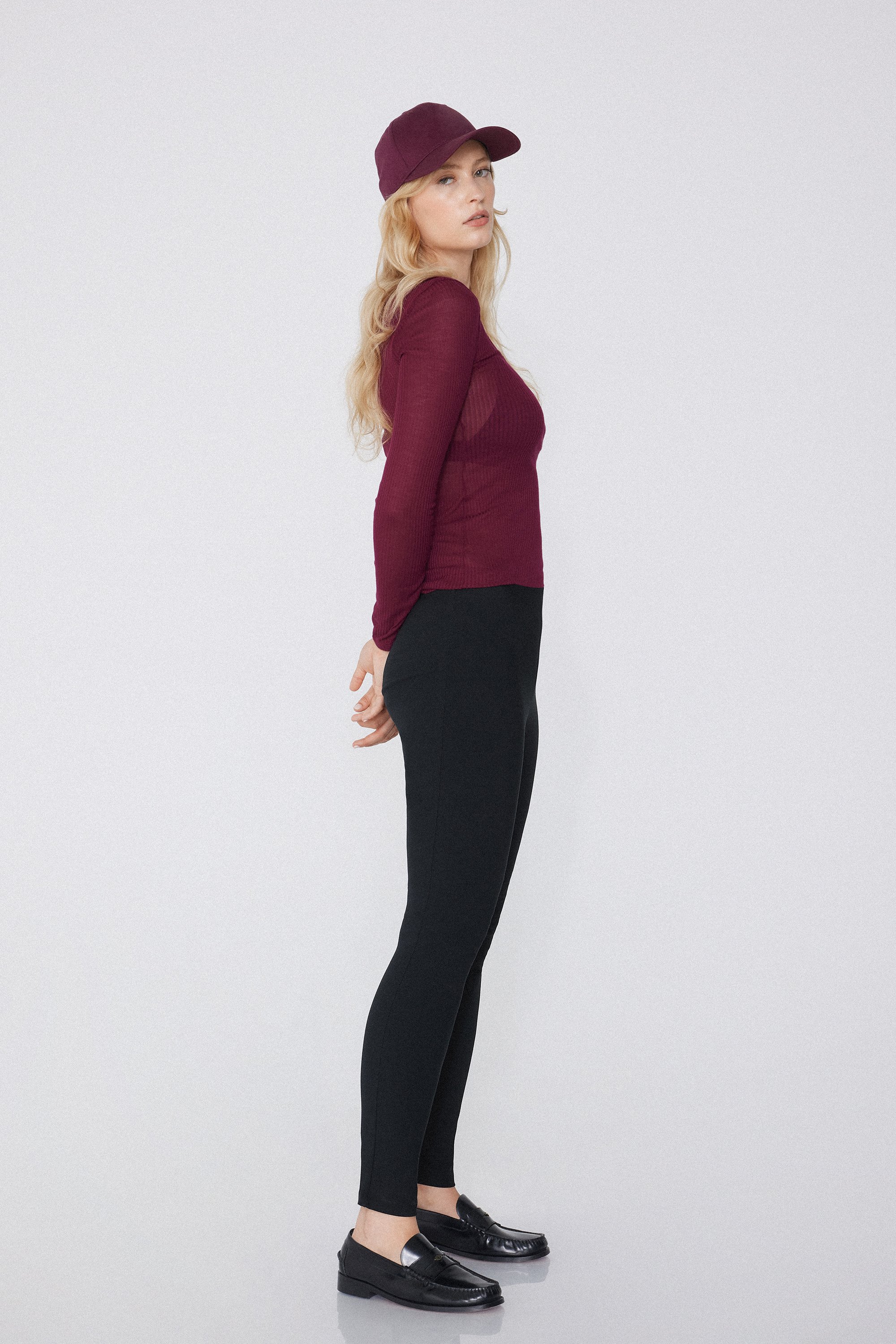 Leggings in Stretch Canvas