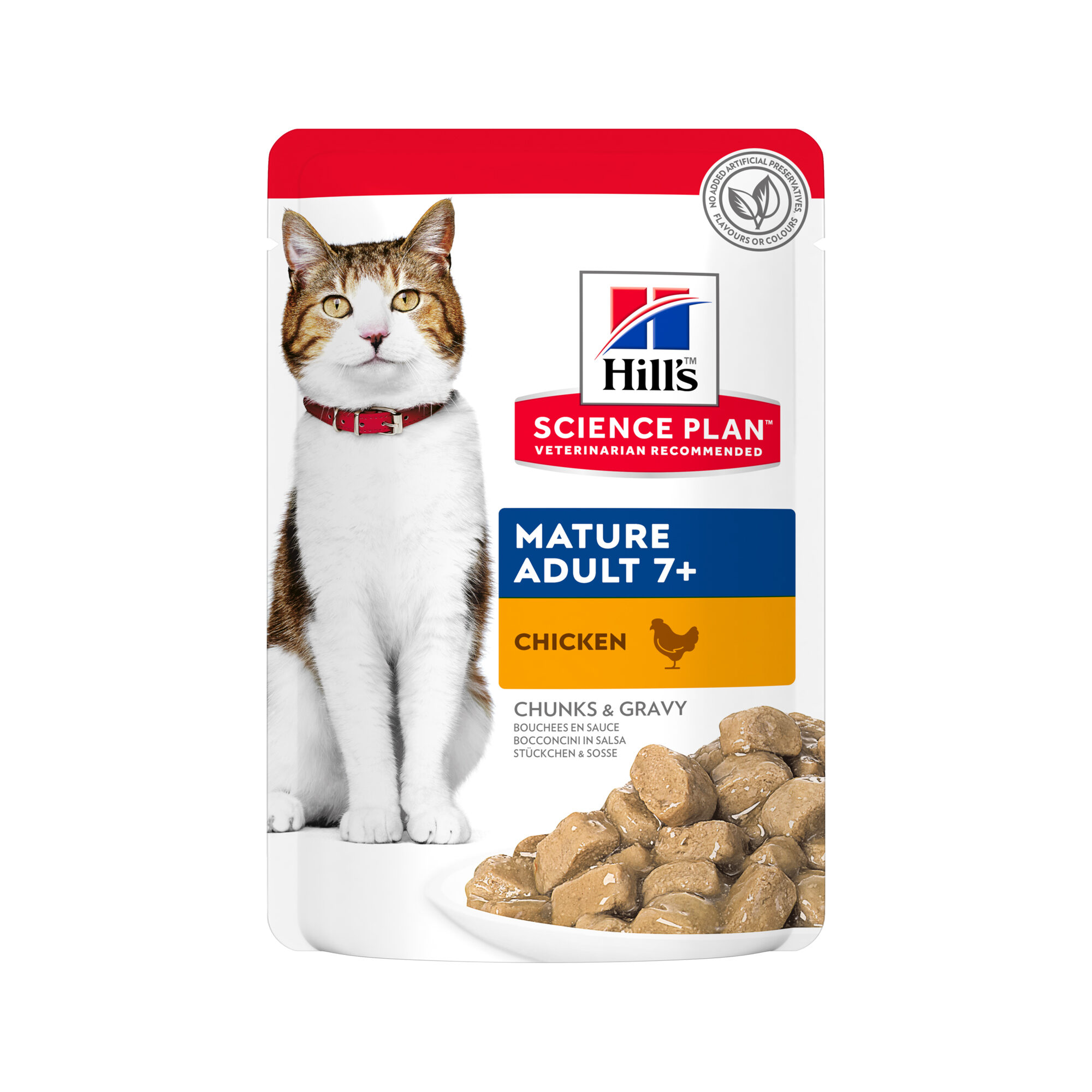 Hill's Science Plan Cat Mature Adult - Chicken - 12 x 85 g