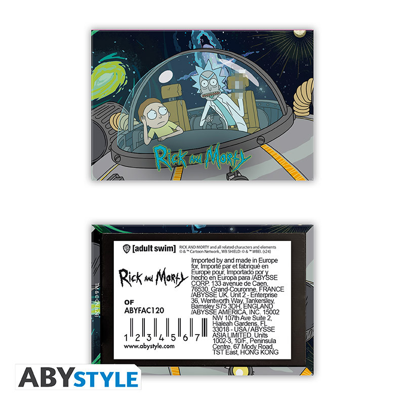 RICK & MORTY Standard Magnet Rick & Morty