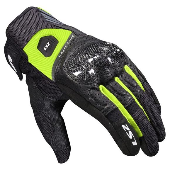 Gants LS2 ATOM - Noir / JauneRef : LS1390