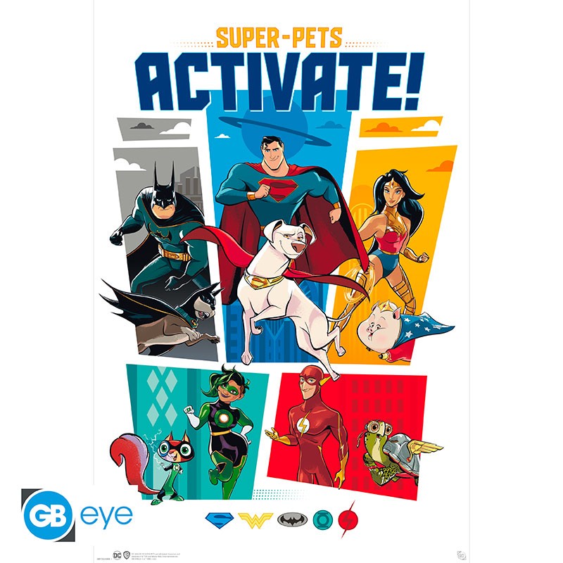 DC COMICS Poster League of Superpets Activate (91.5x61)