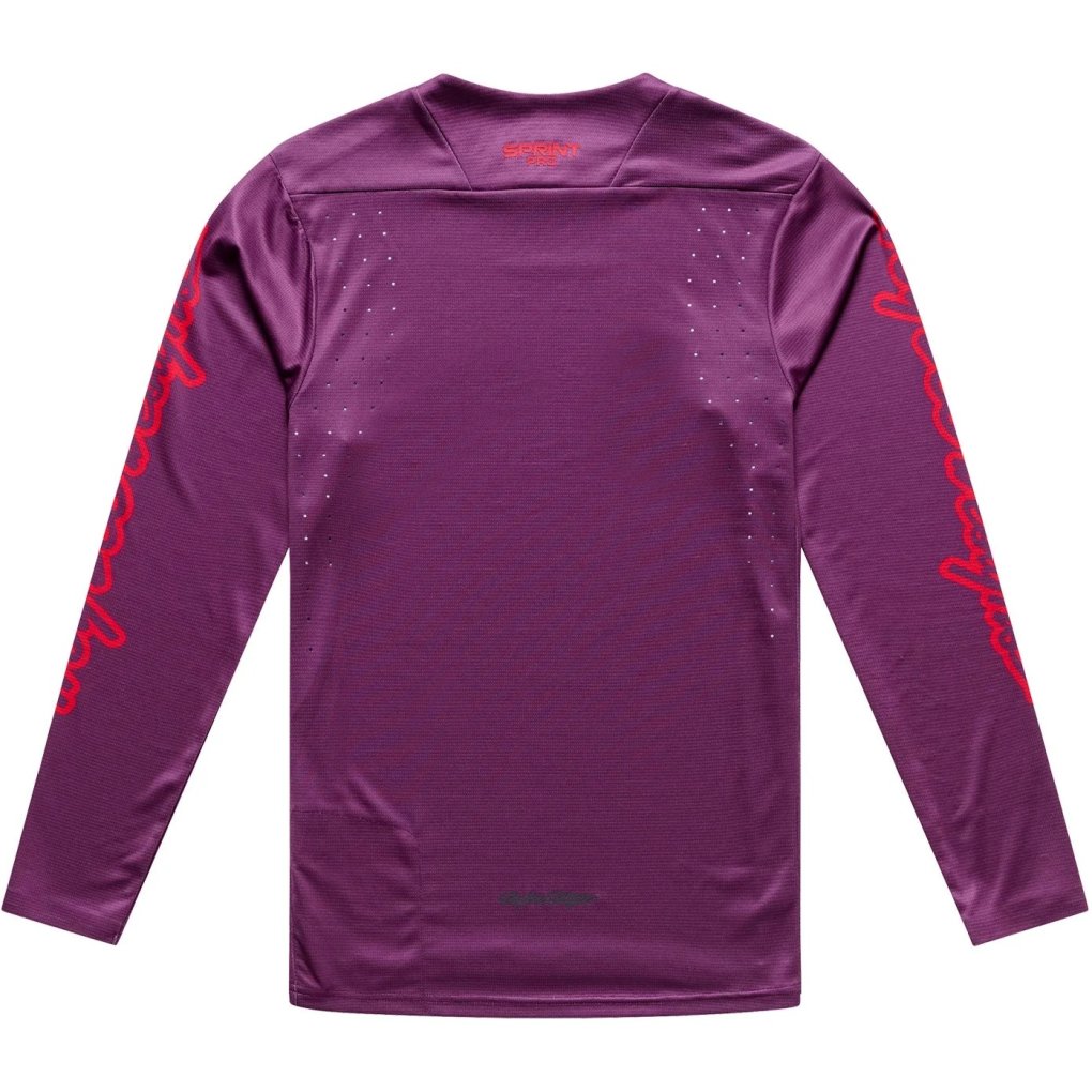 Troy Lee Designs Sprint Pro Long Sleeve Jersey Men - Mono Sangria