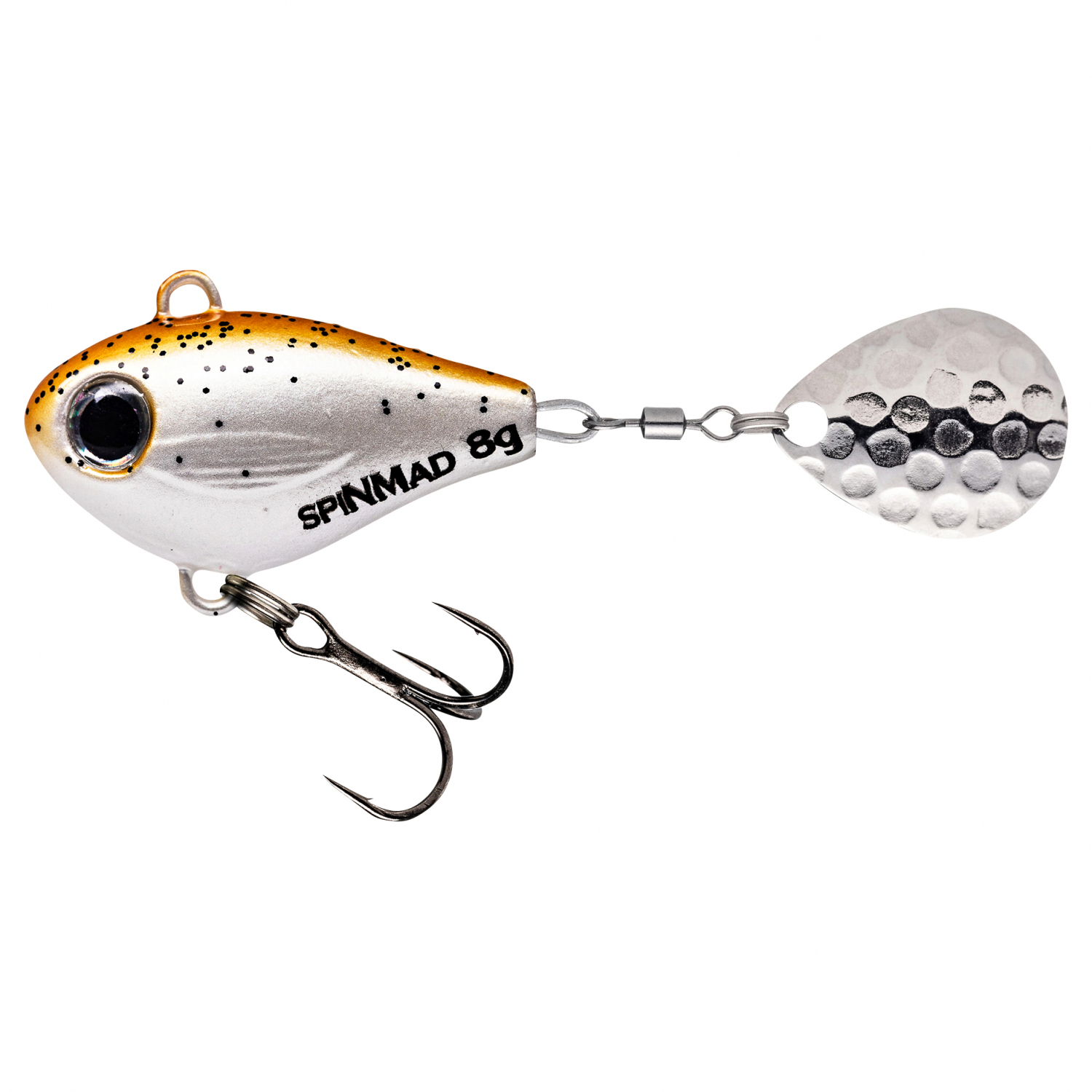 SpinMad Lead Head Spinners Jigmaster (Whisky, 8 g)