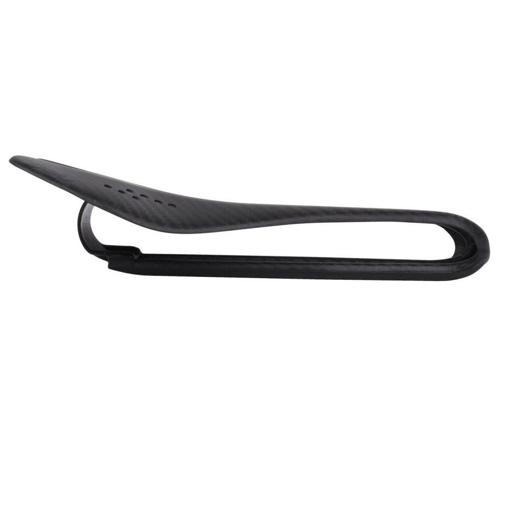 Gelu F3 Carbon Saddle with Punctured Top - black Logos