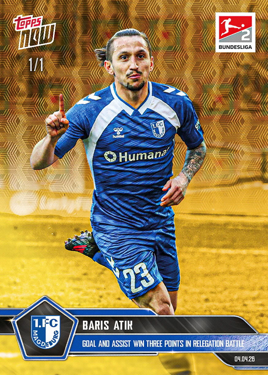 Baris Atik - 2025-26 Bundesliga Topps NOW® - Card 159