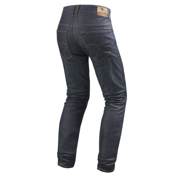 Rev it LOMBARD 2 LONG Motorcycle Jeans - Straight / Regular - Blue / BlackRef: Ri0650-C2676