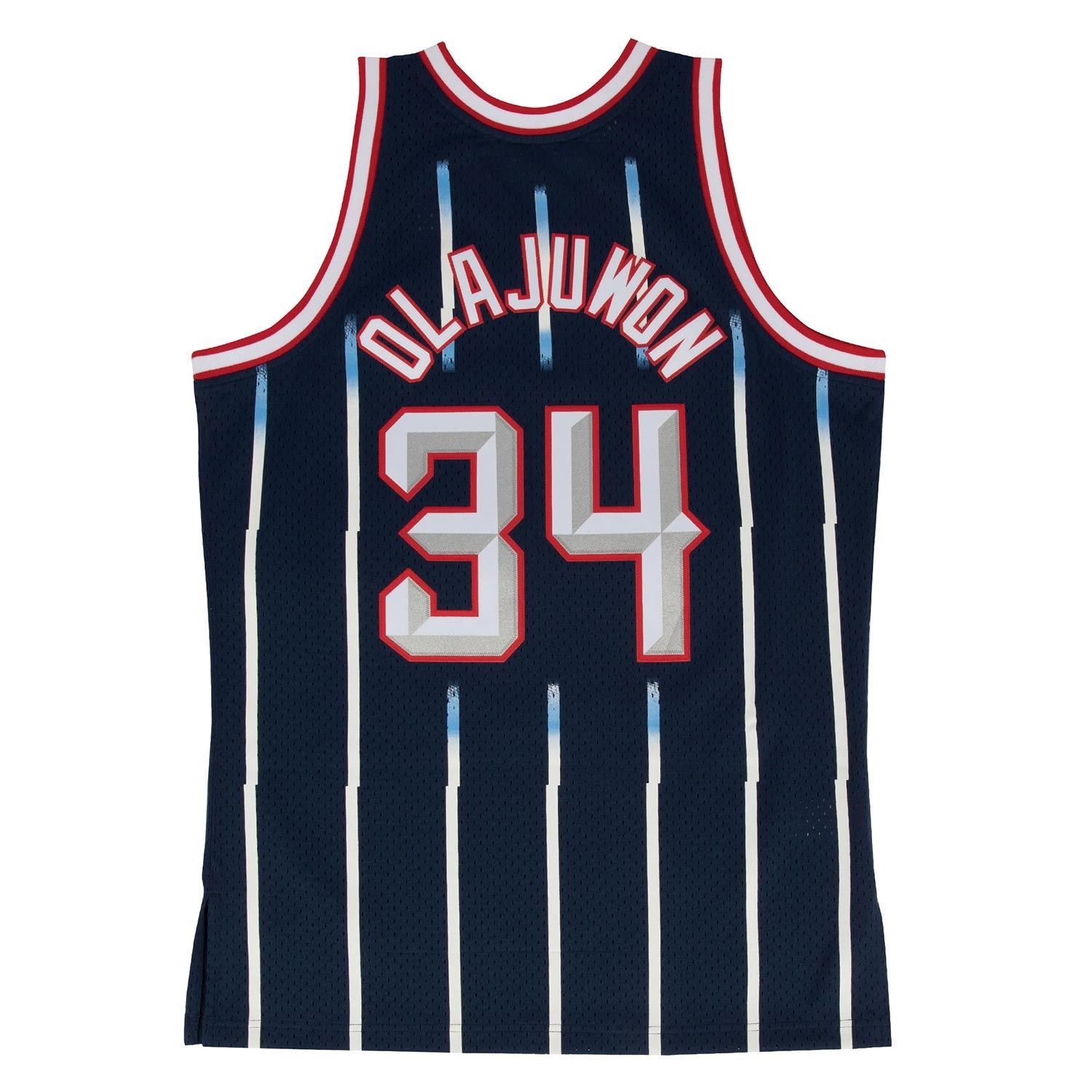 Hakeem Olajuwon #34 Houston Rockets 1996-97 Swingman NBA Jersey Navy