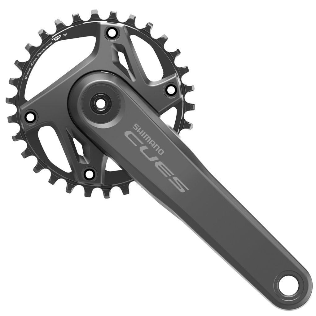 Shimano CUES FC-U6000-1 Crankset - Wide (55mm) | 9/10/11-speed