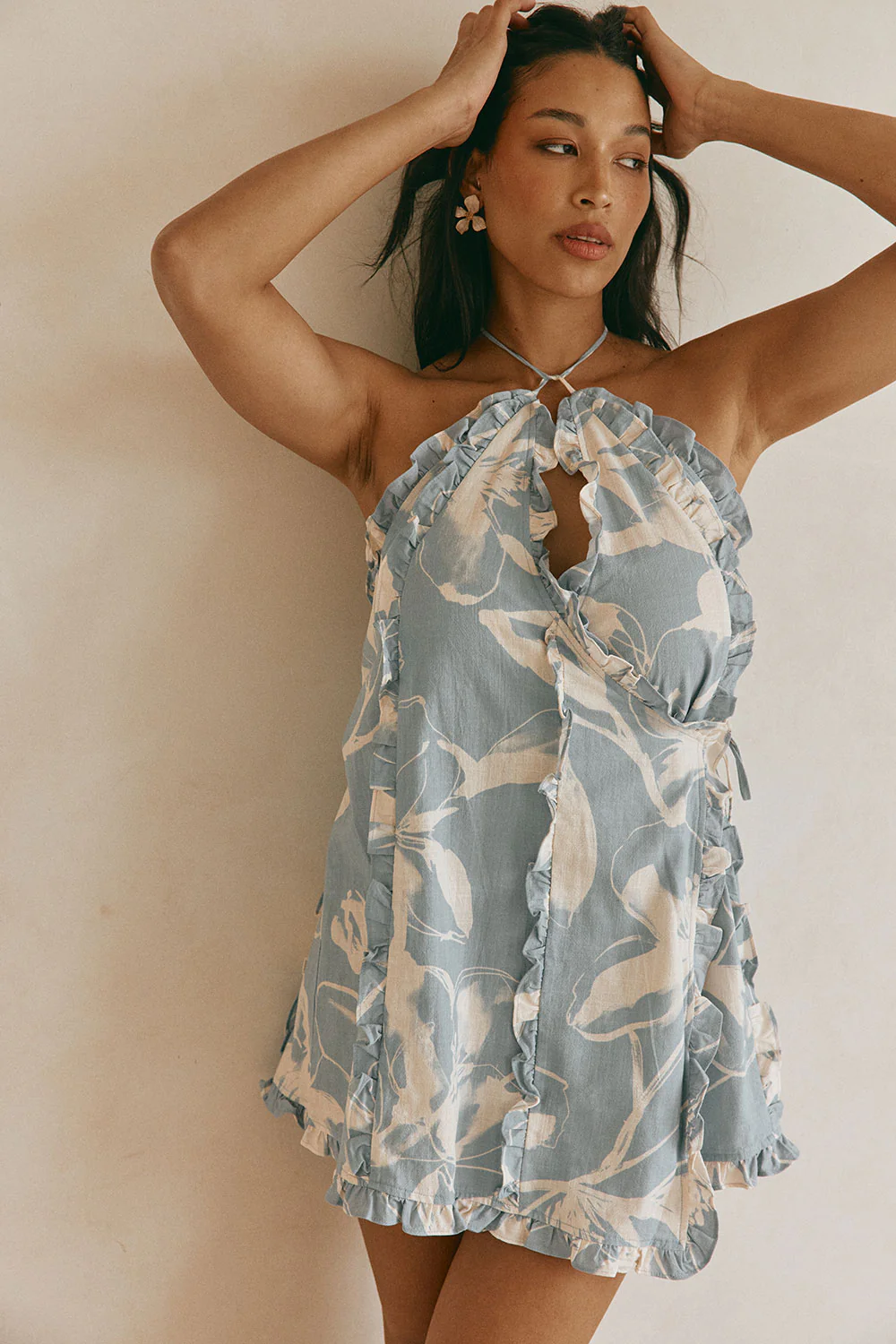 Kharli Dress - Ink Floral